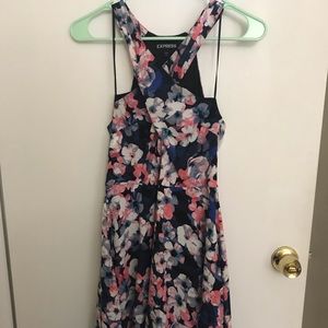 Express floral print dress